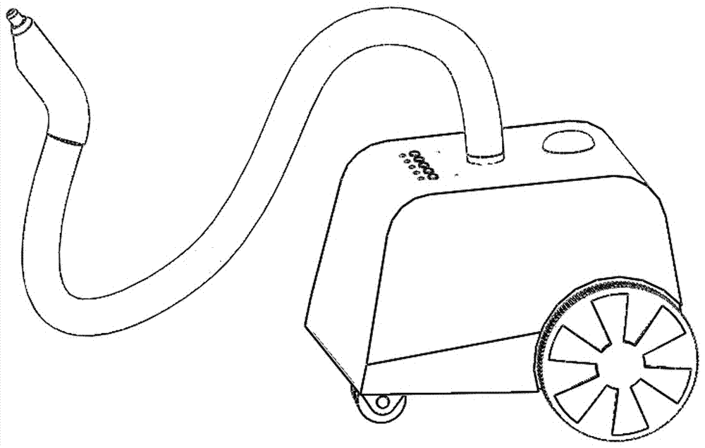 Portable vehicle-mounted steam vehicle washing machine and control method thereof