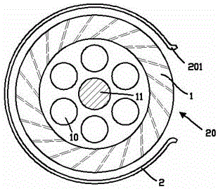 Low-noise air conditioner internal unit