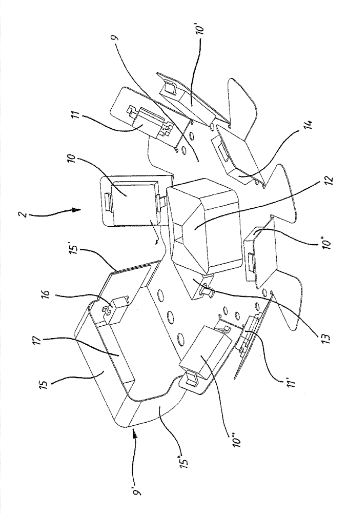 Method and sensor arrangement for detecting the visibility outside of a motor vehicle