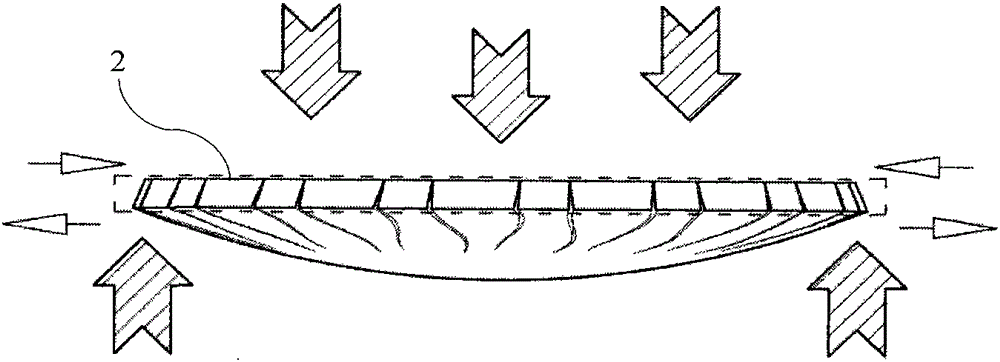 Fastening structure and fastening method of transparent part of observation window of manned submersible