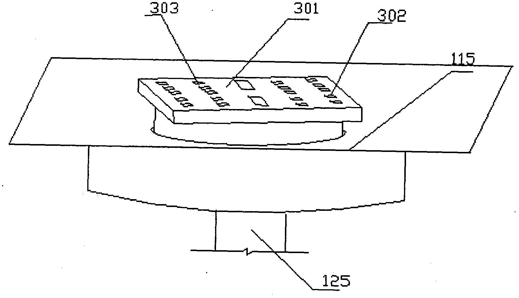 Floor drain system of heat retaining panel