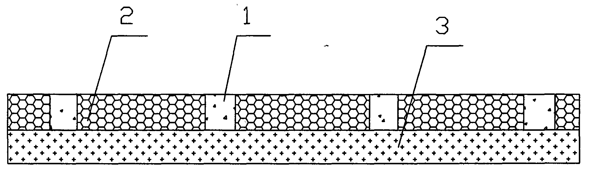 Air-permeable and water-permeable ecological concrete dike dam