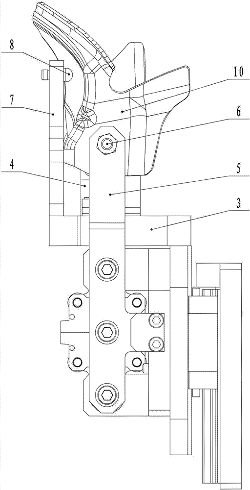 Frame assembly welding error prevention device