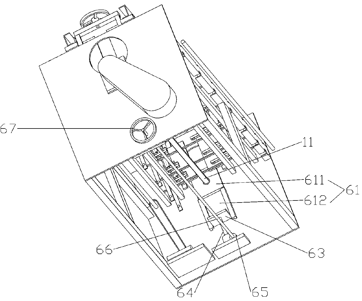 Plate grooving machine