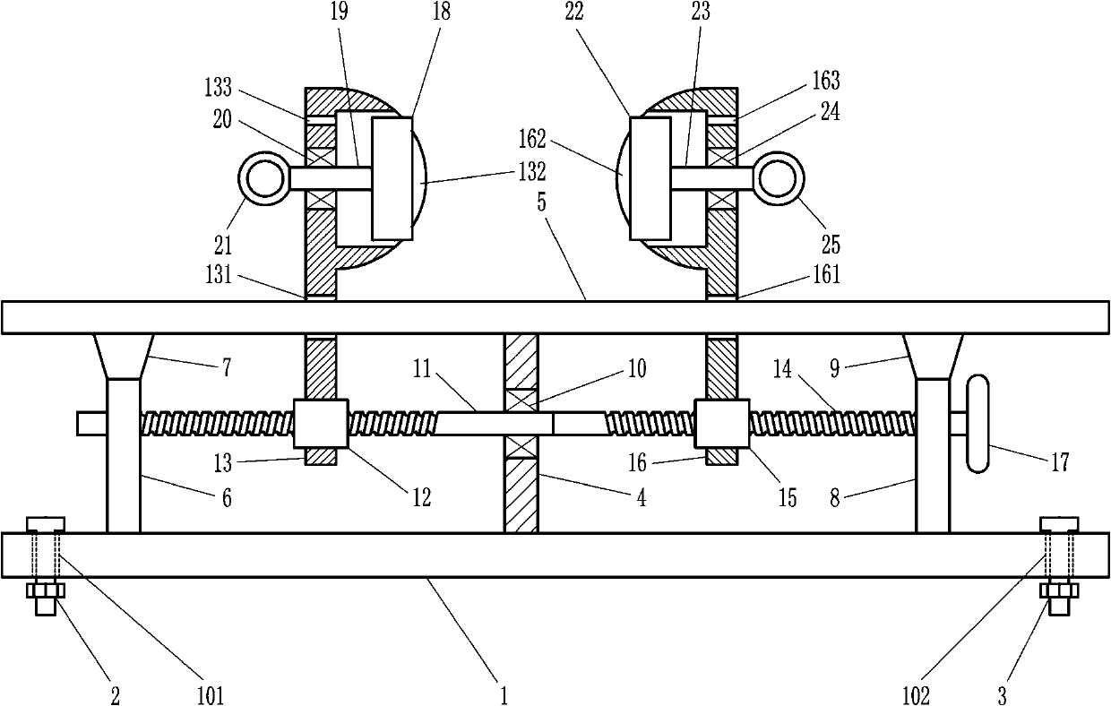 Convenient-to-use clamping device for numerically-controlled machine tool