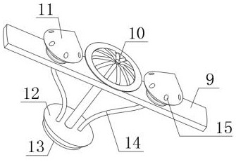 Timed watering device for flowers and plants for household in long-term business trip