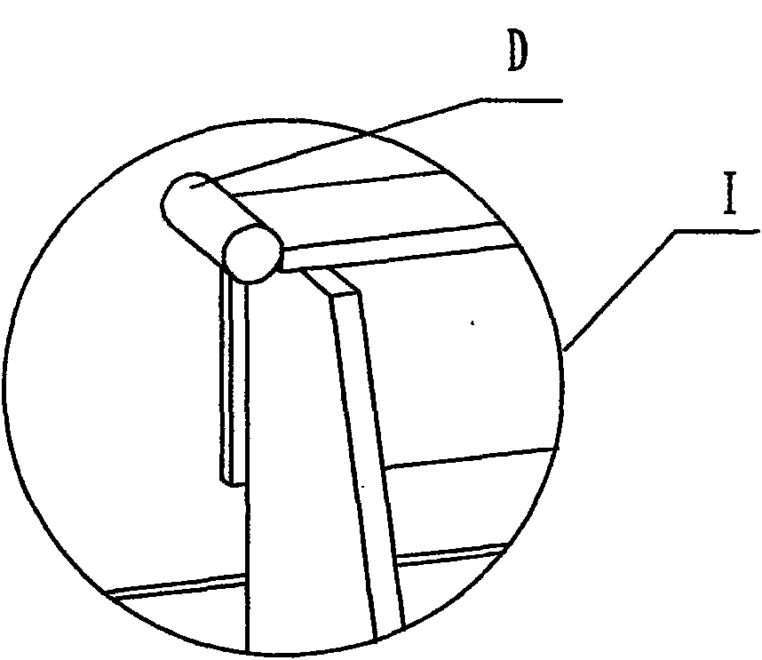 Overlapping light heavy-duty material rack