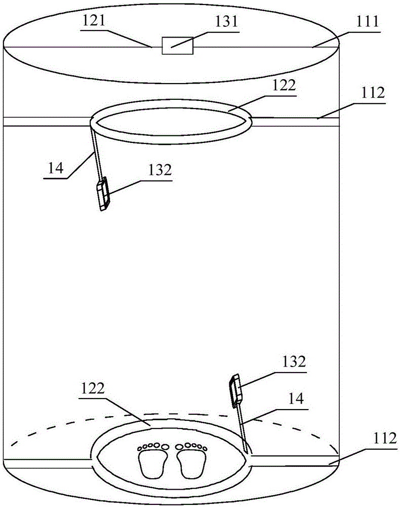 Three-dimensional human body scanning device and system