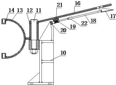 Clutch device for regulation of upper roller of roughing mill and regulating method thereof