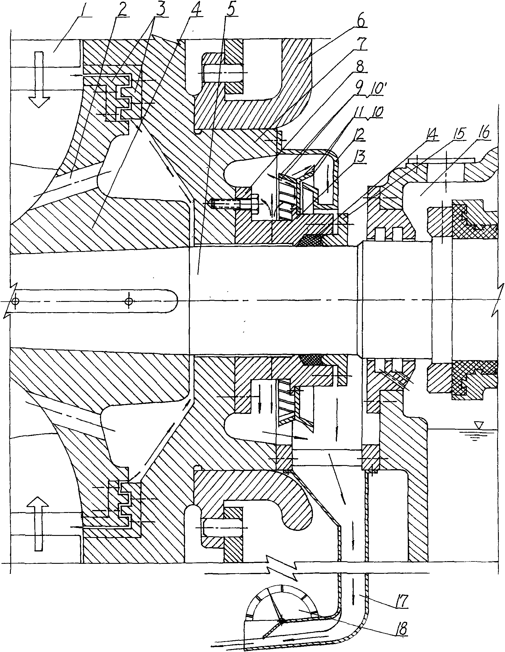 Adjustable gap seal and leakage treatment device