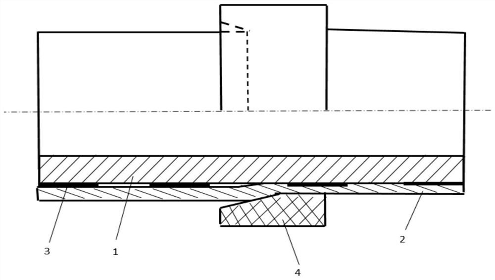 Outer surface anti-corrosion composite metal pipe based on cathode protection and manufacturing method of outer surface anti-corrosion composite metal pipe