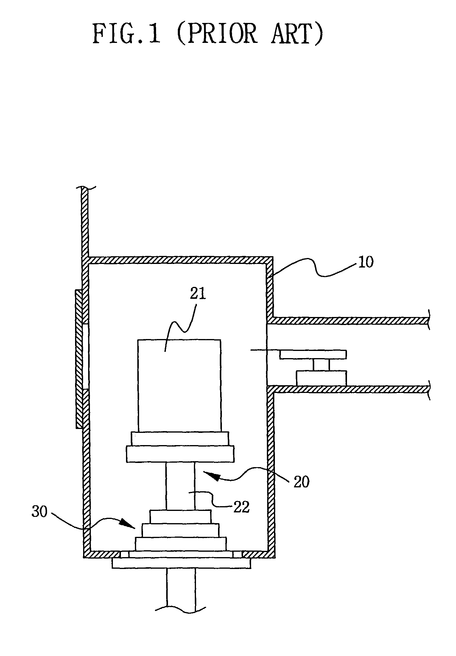 Loadlock apparatus and structure for creating a seal between an elevator drive shaft and the loadlock chamber thereof