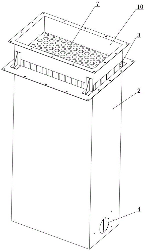 Condensation-type air-preheating flue gas waste heat recycling device