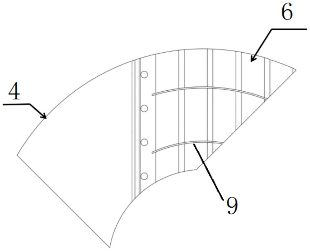 Cantilever structure elastic foil dynamic pressure air floatation thrust bearing