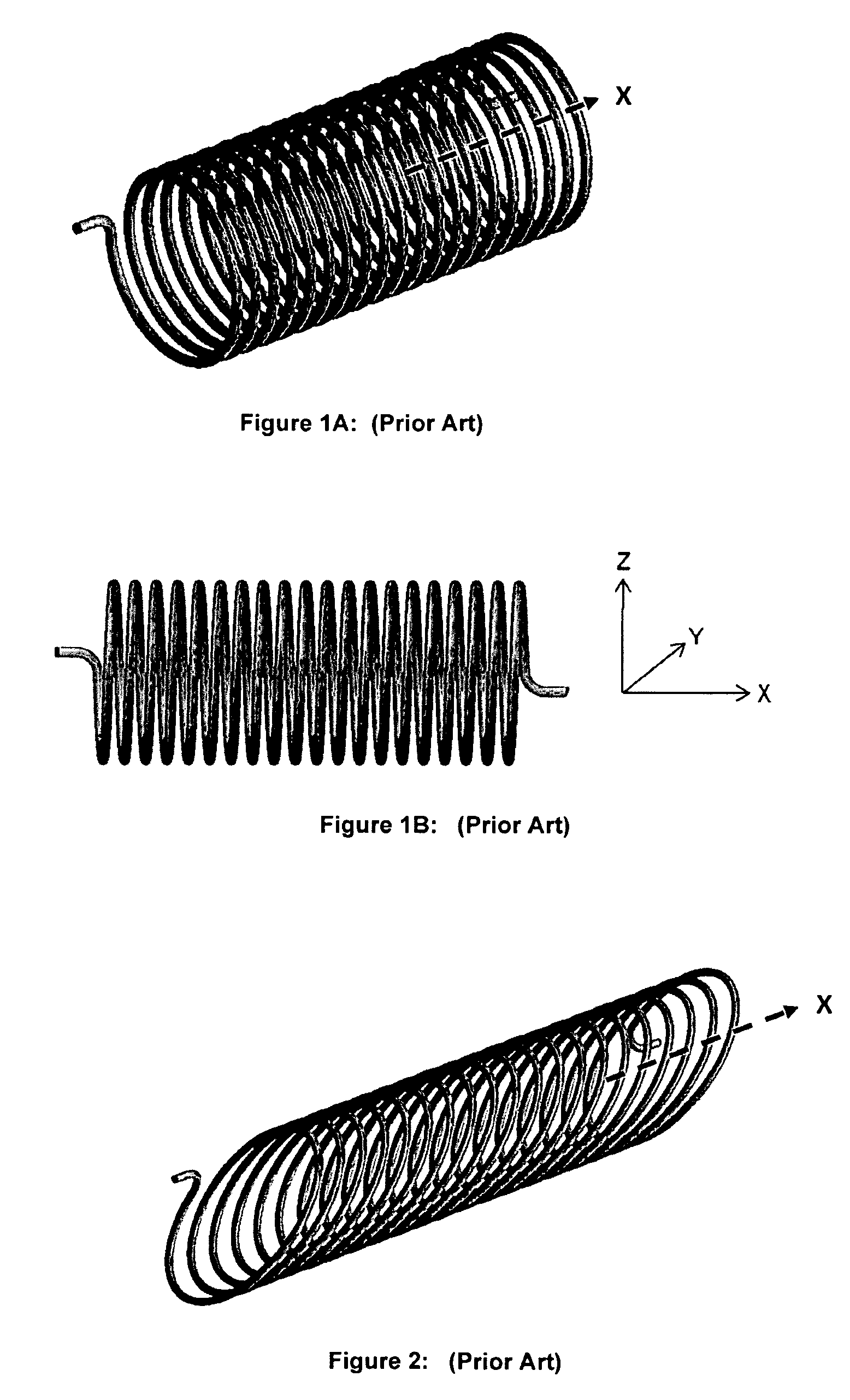 Conductor Assembly and Methods of Fabricating a Conductor Assembly With Coil Having An Arcate Shape Along A Curved Axis