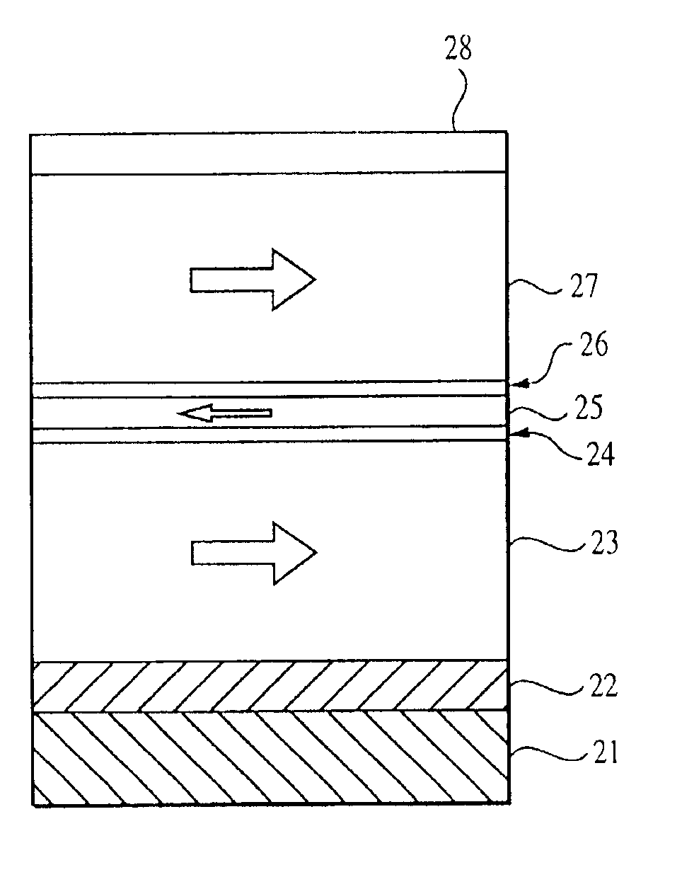 Antiferromagnetically coupled magnetic recording medium possessing three coupled magnetic layers and magnetic storage apparatus