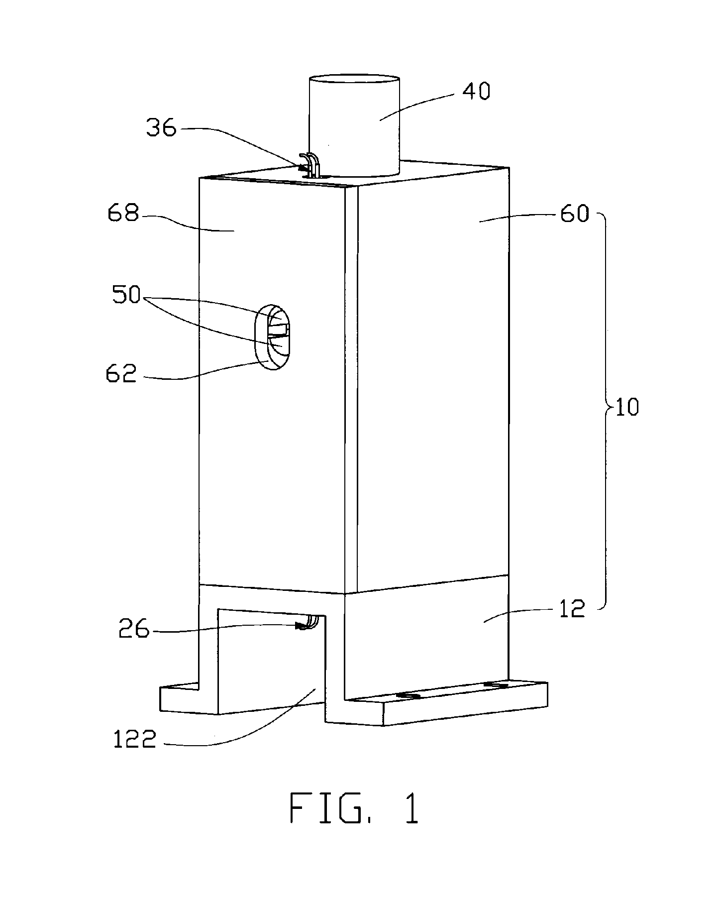 Performance testing apparatus for heat pipes