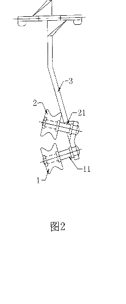 Drawing detwister in back area for spinning frame