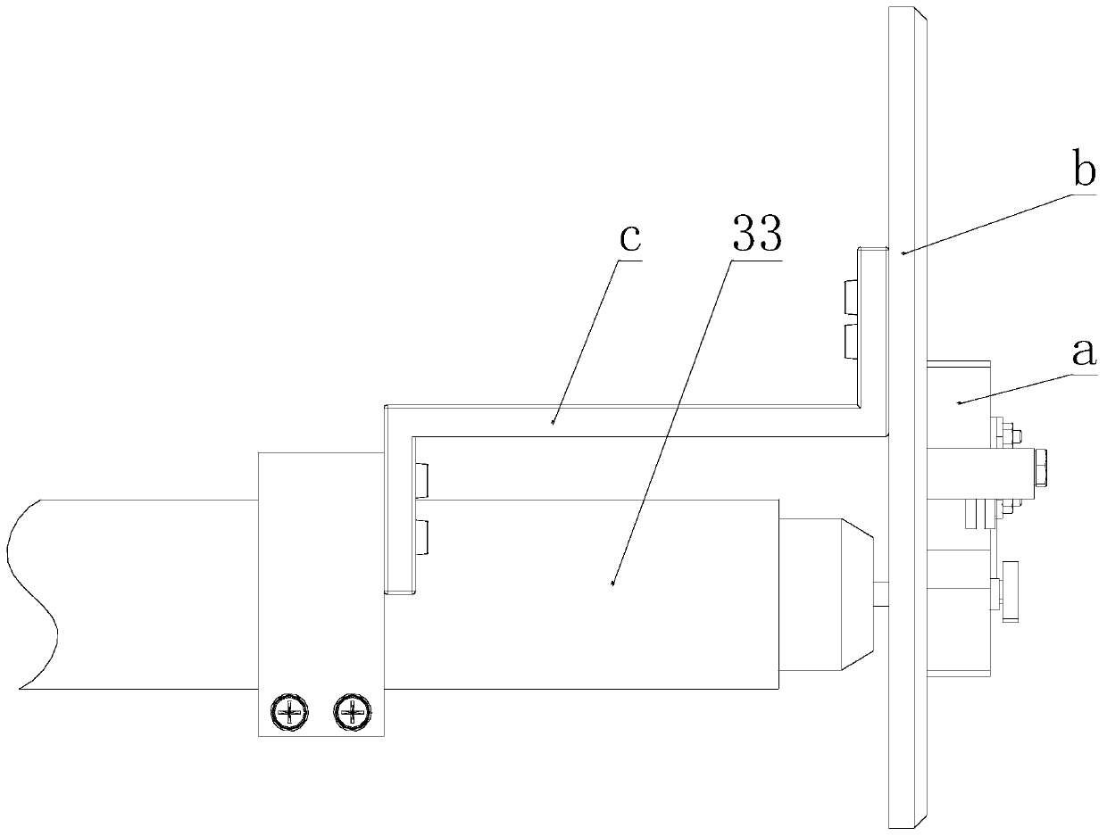 Spring leaf fatigue test device