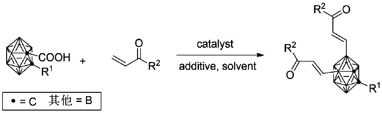 Synthesis method of B (4, 5) alkenyl substituted carborane derivative