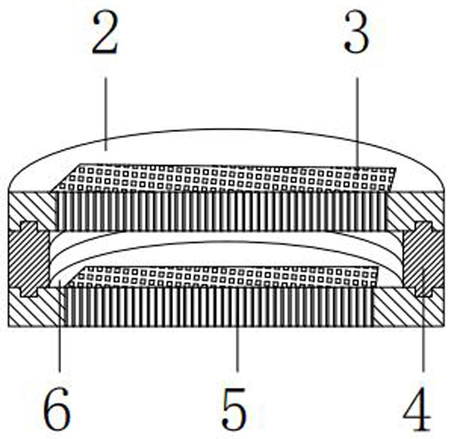 Cold noodle processing pre-cooking discharge head