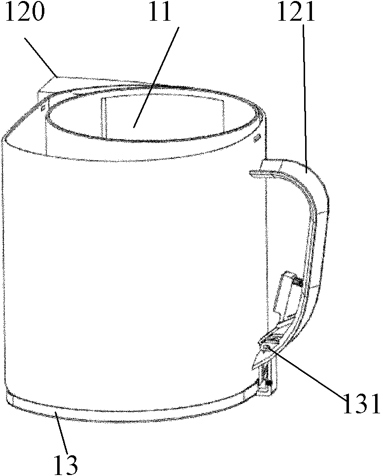 Controllable opening structure for bottom cover of dust collection barrel