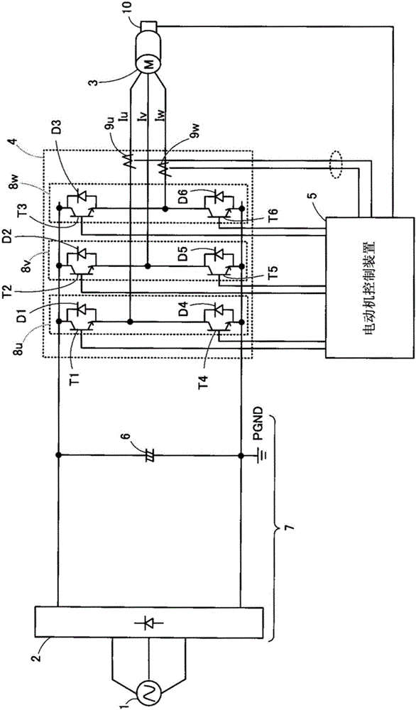 Motor control device, motor control method, and sewing machine