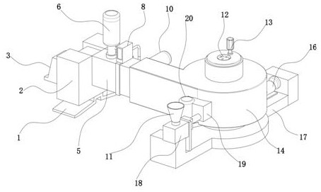 Preparation equipment for forming silicon dioxide film on surface of silicon substrate