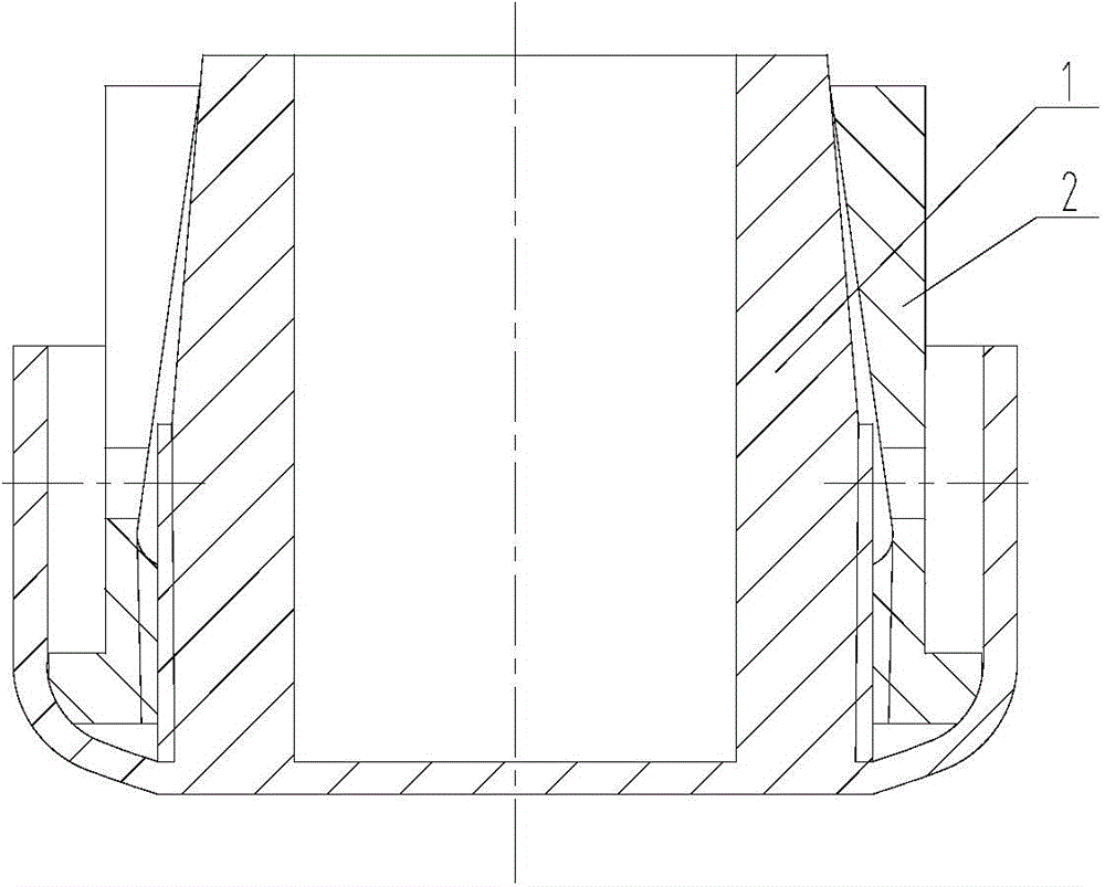 Pipe cap for cantilever supporting device