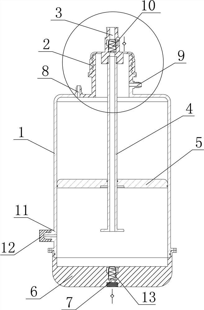 Wind turbine generator variable pitch bearing oil collecting tank and recovery system