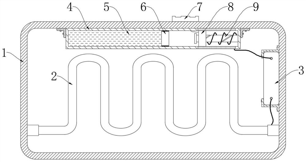 A self-regulating heater