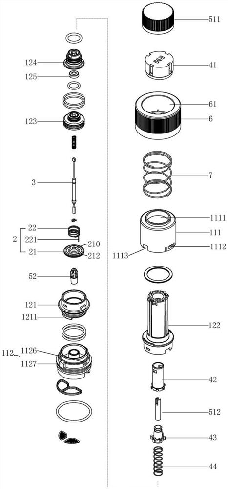 Water outlet switch valve and shower