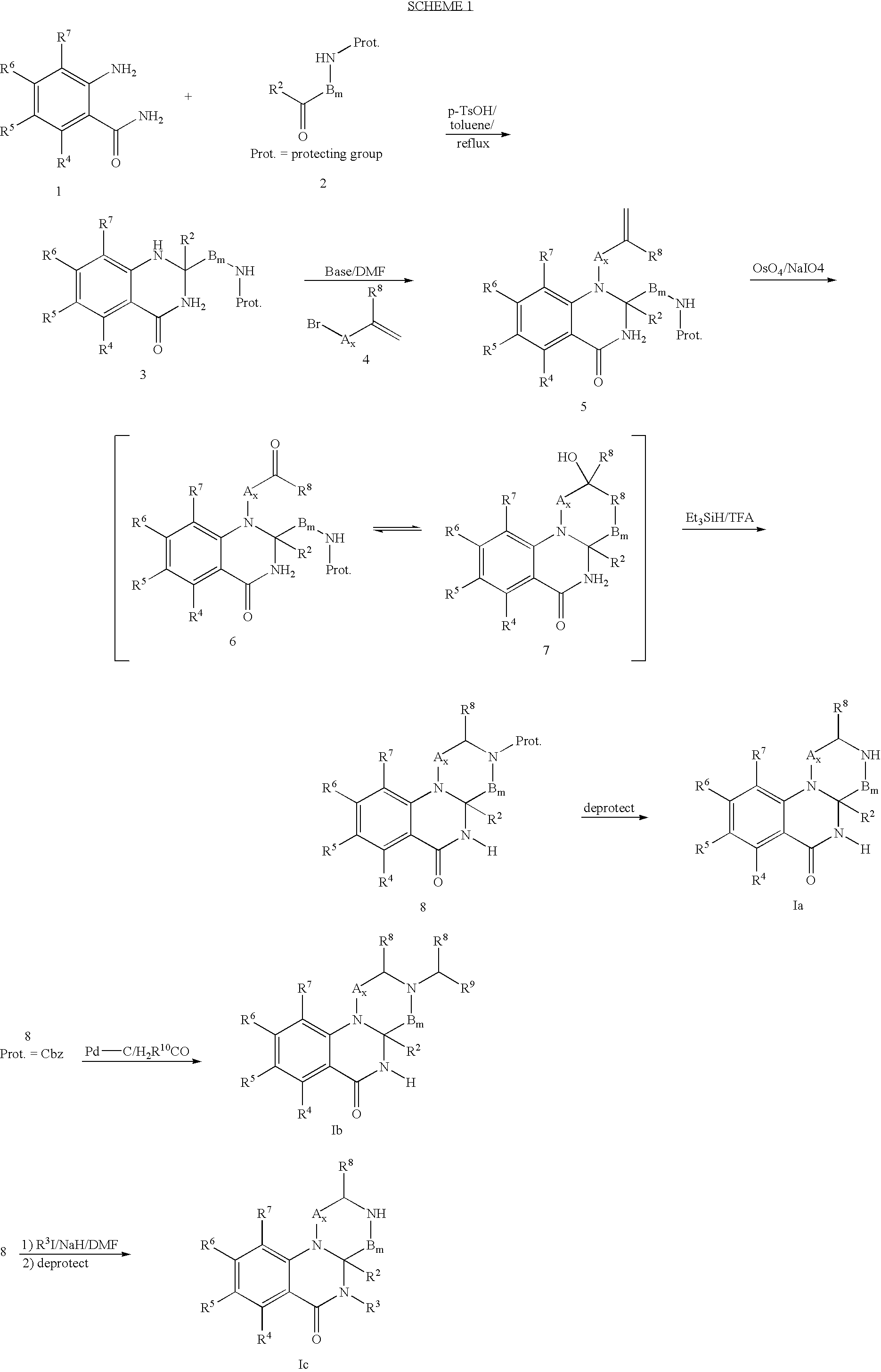 Dihydroquinazolinones as 5HT modulators