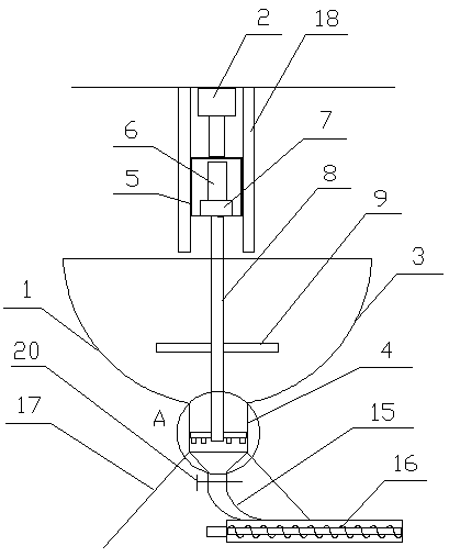 Raw material screening equipment used for fire hose glue layer production and application method of raw material screening equipment