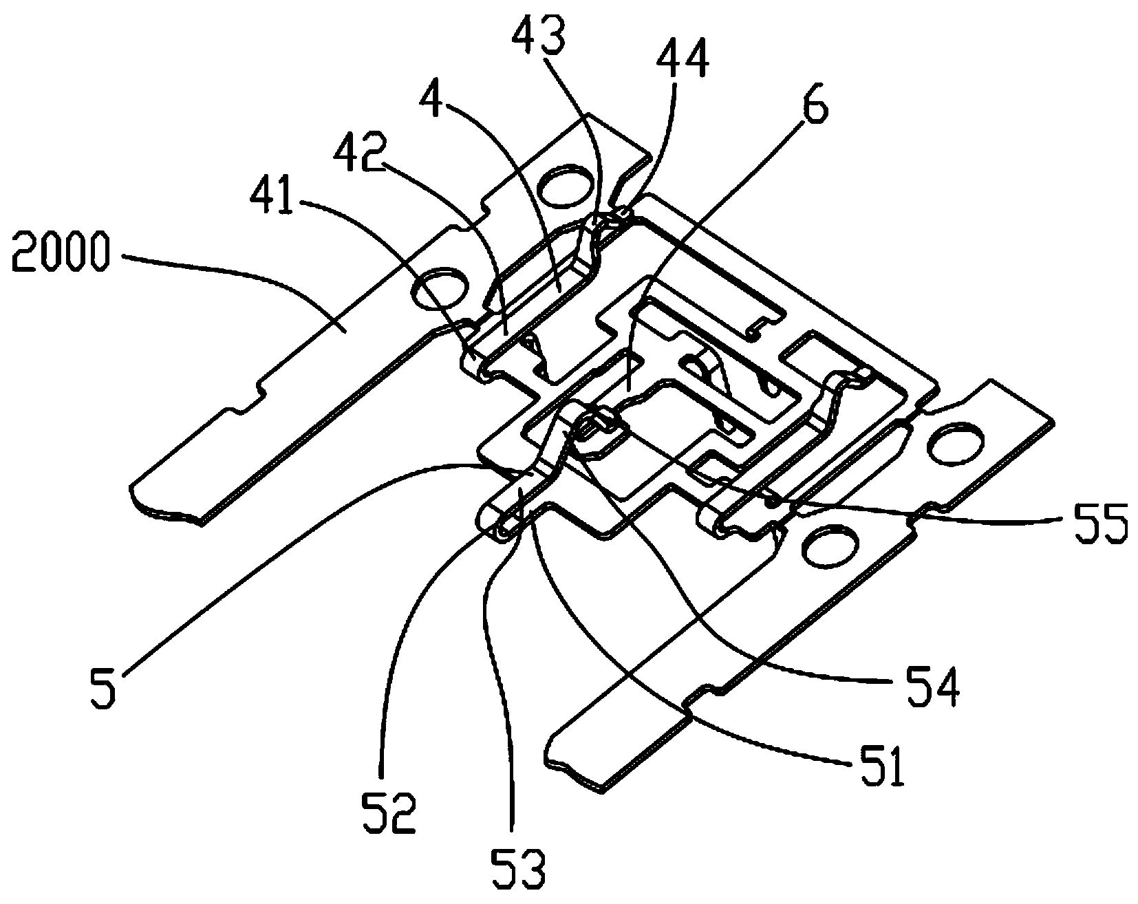 I/O connector with detection function and manufacturing method thereof