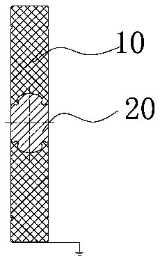 Basin-type insulator and manufacturing process thereof
