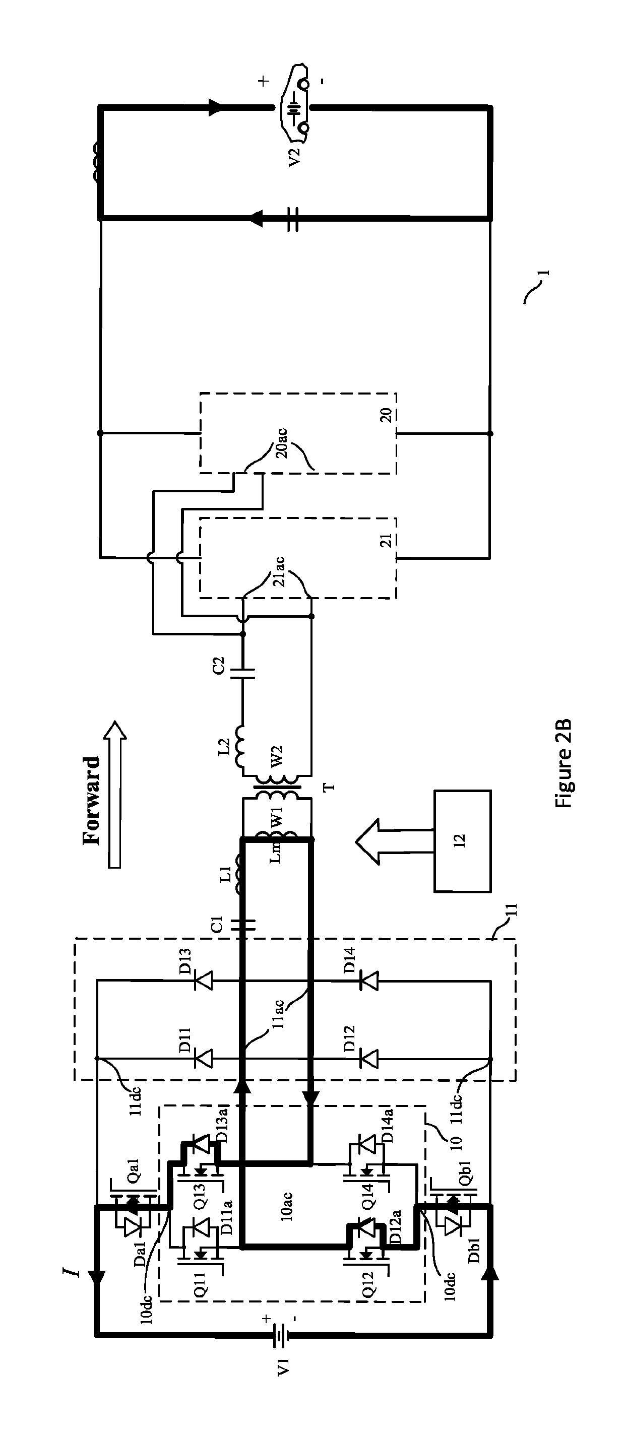 Bidirectional DC-DC converter and control method therefor