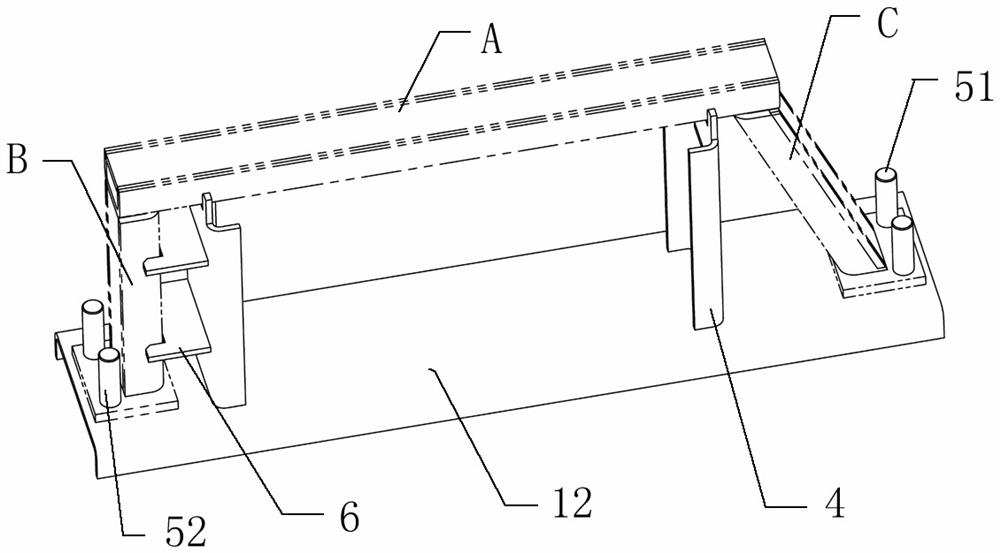 A welding and fixing method for a welded joint of an automobile front stabilizer beam