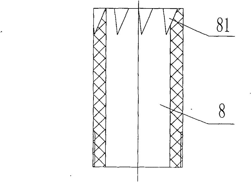 Shell and tube graphite falling film evaporation heater