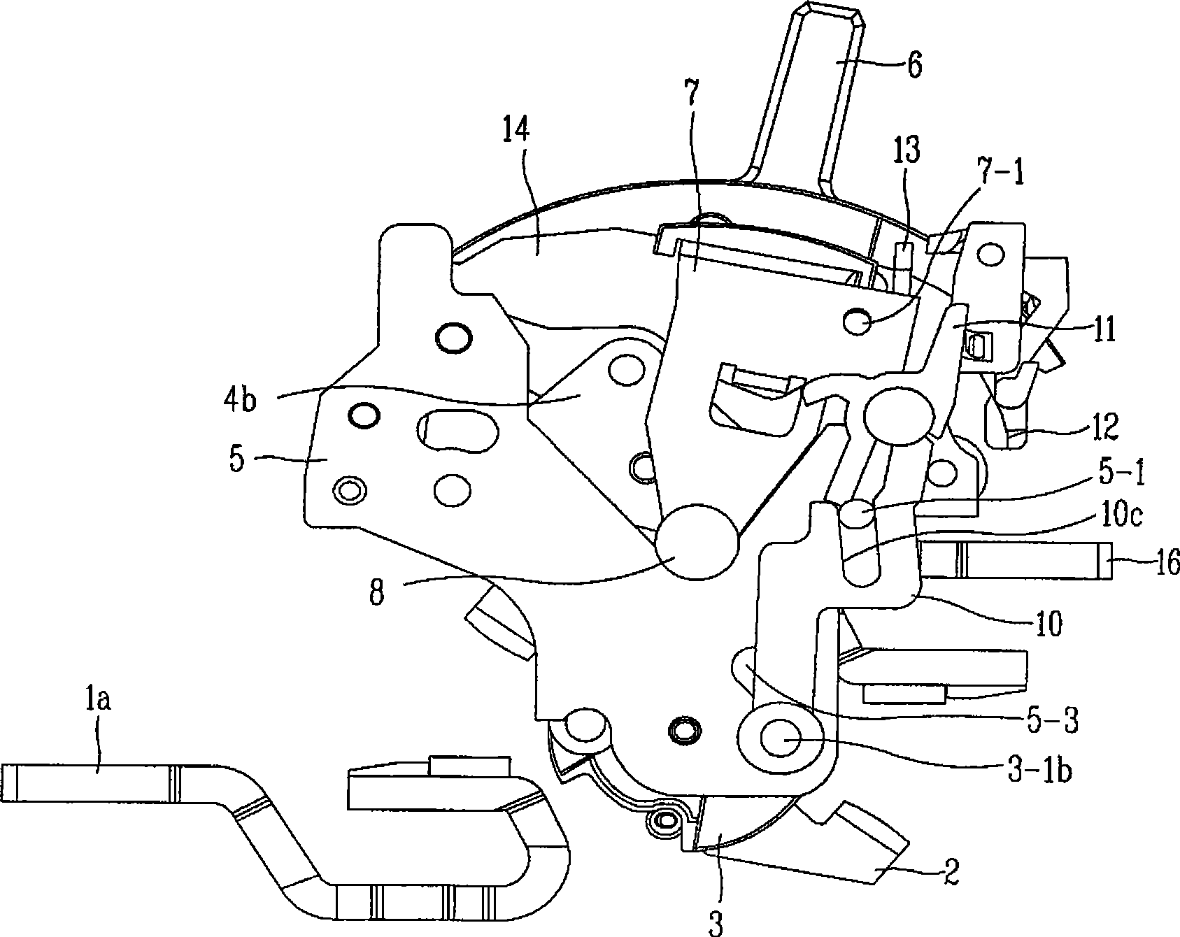 Molded case circuit breaker with contact on mechanism