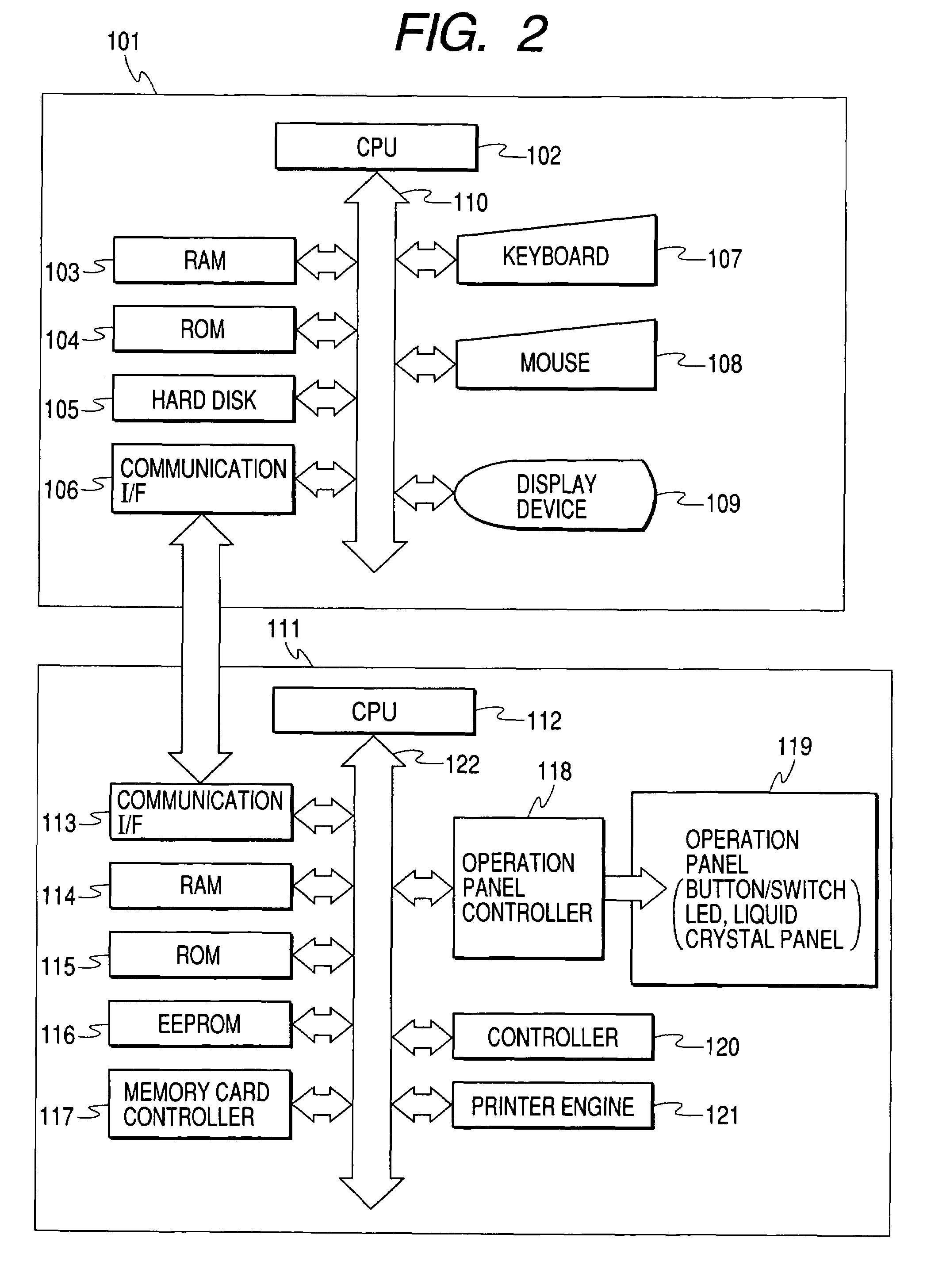 Printing system, printing system control method, program and storage medium