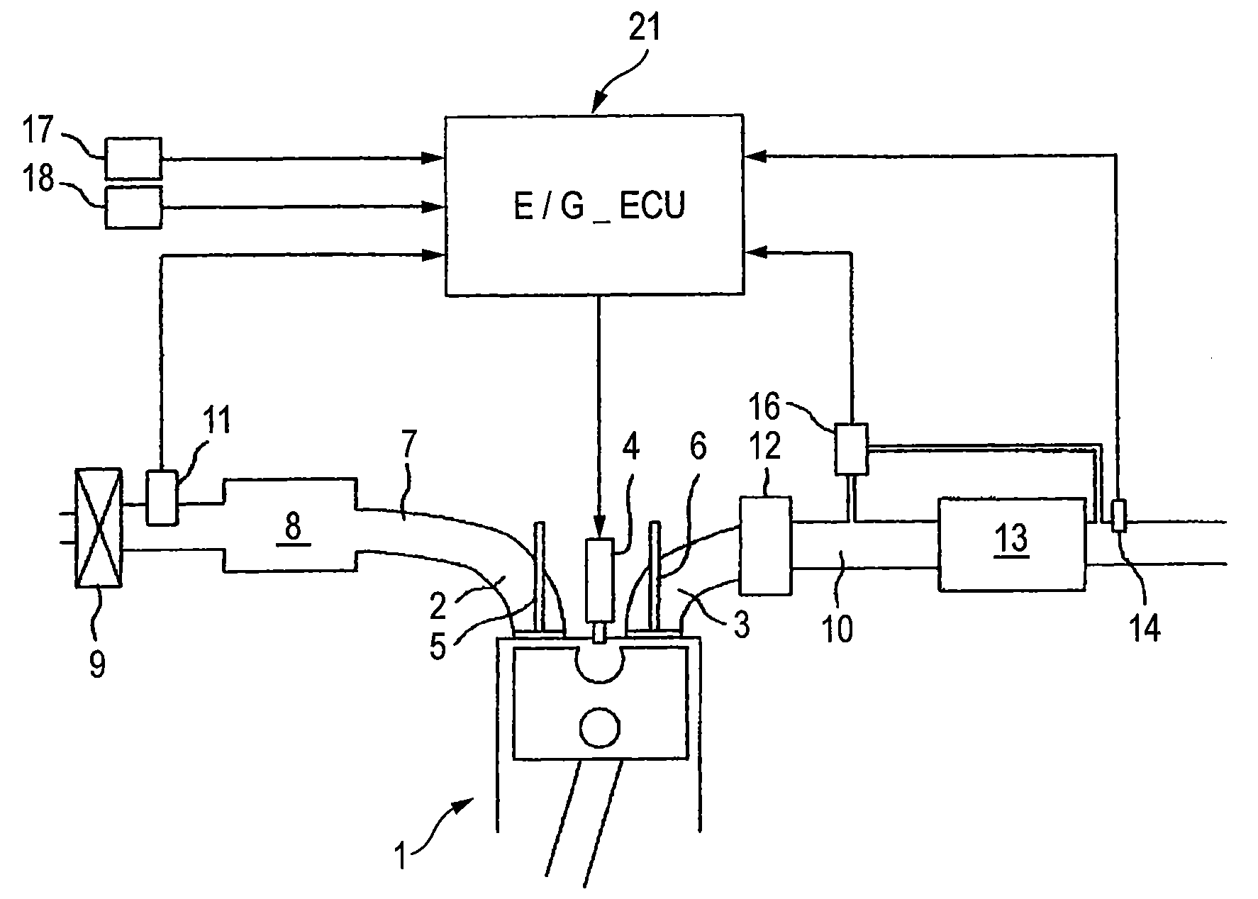Exhaust cleaning device of diesel engine