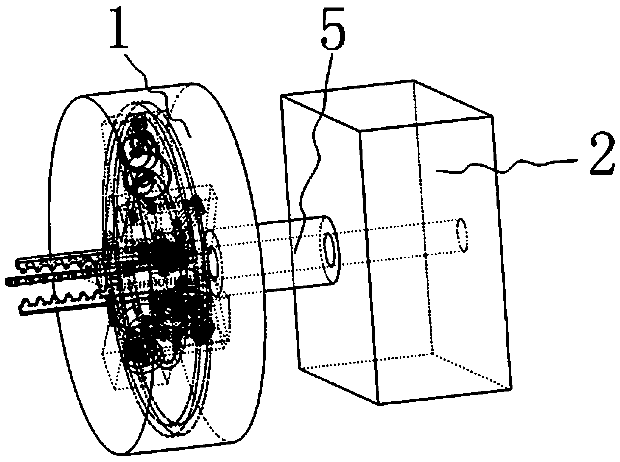 A wire deicing device