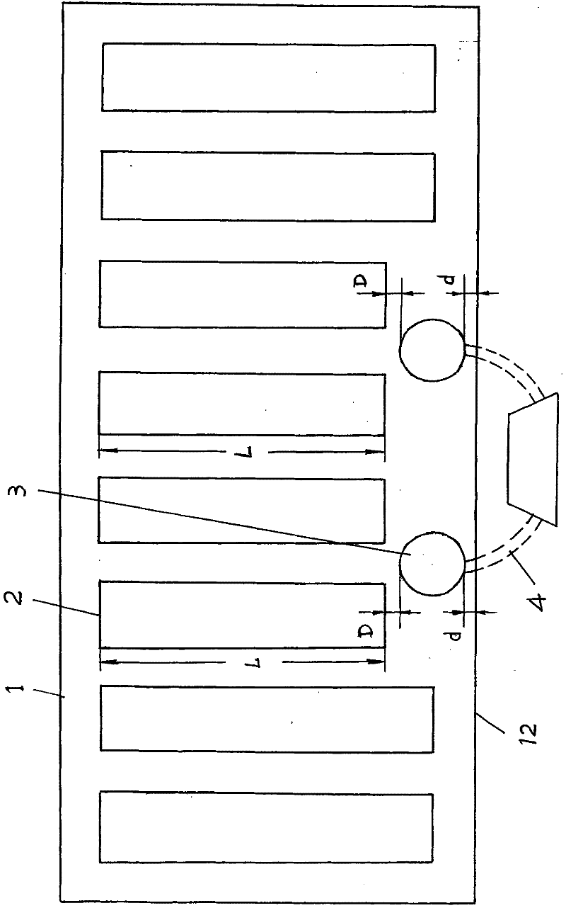 Dry heat type secondary fermentation method for planting agaricus blazei and dry heat type heating device