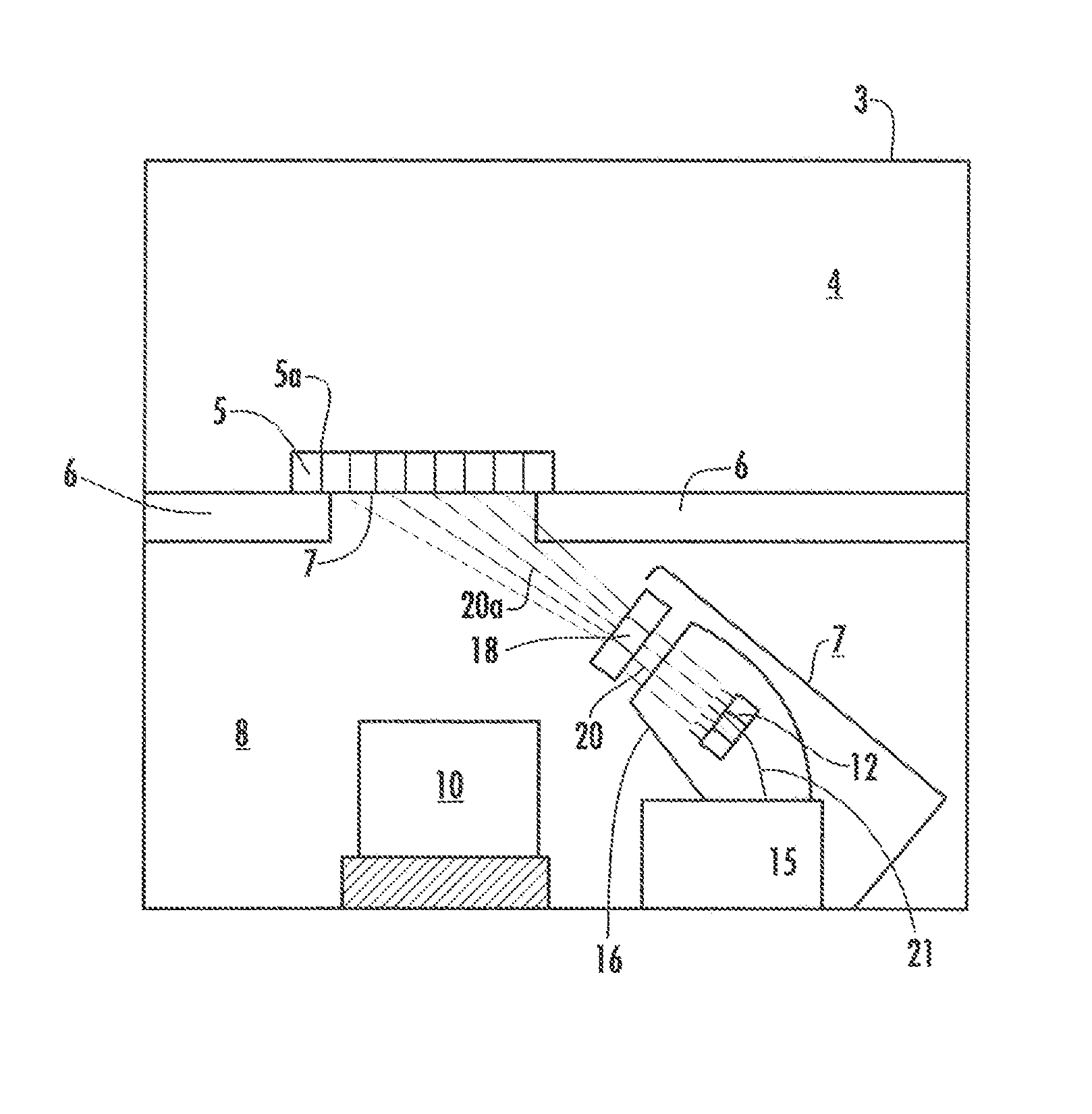 Method and system for replacing the water cooled laser in a microplate reader