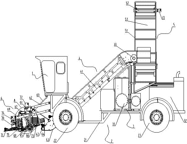 Rotating disc type beet loader