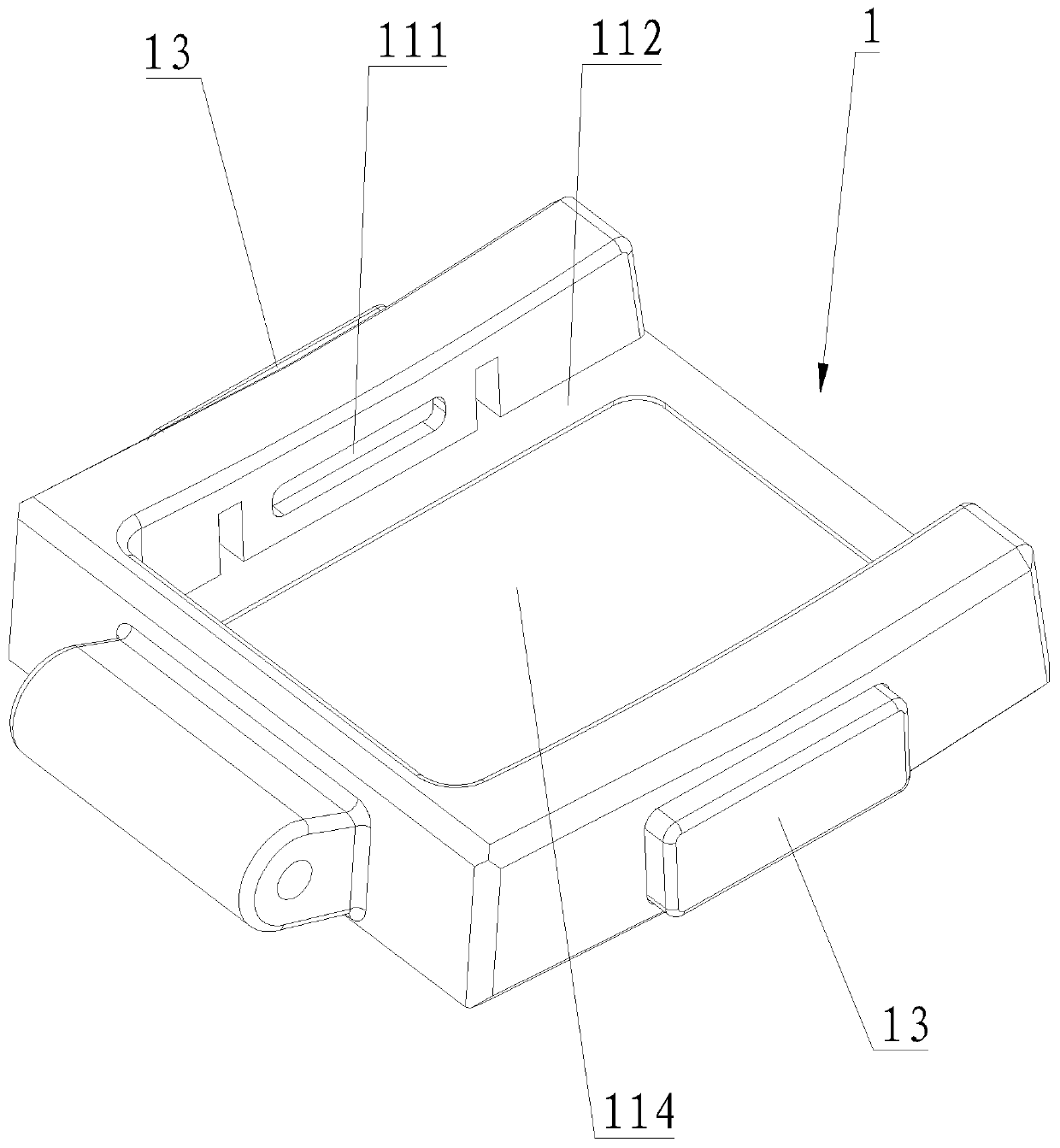 Magnetic hasp and wearable equipment