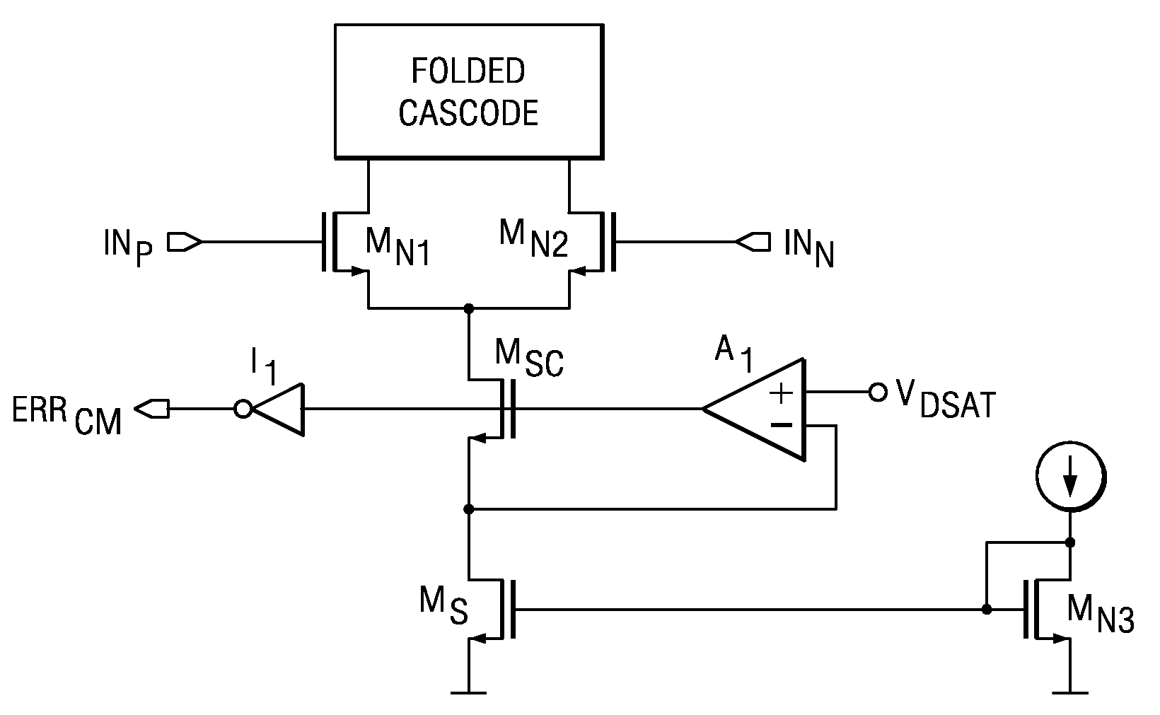 Detecting amplifier out-of-range conditions