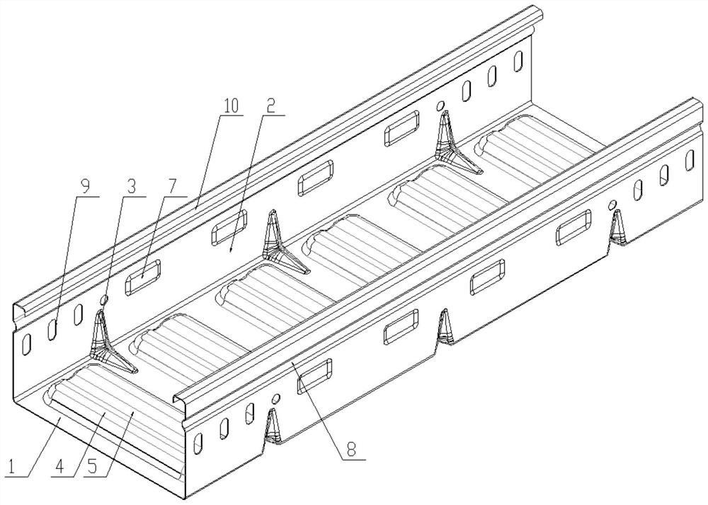 High-strength C-shaped bridge