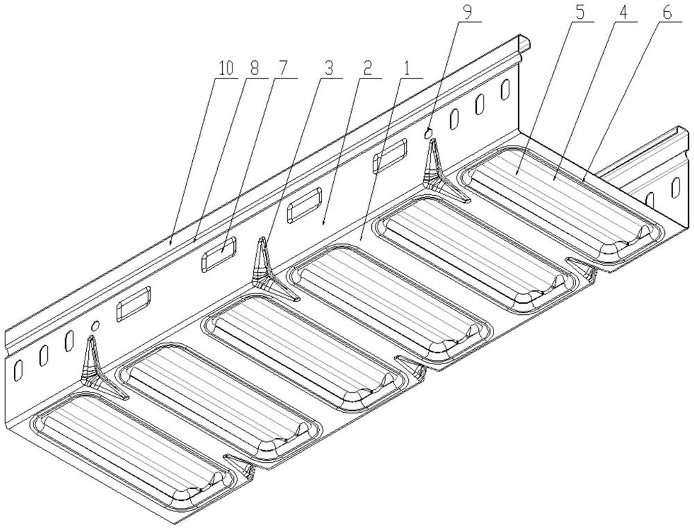 High-strength C-shaped bridge